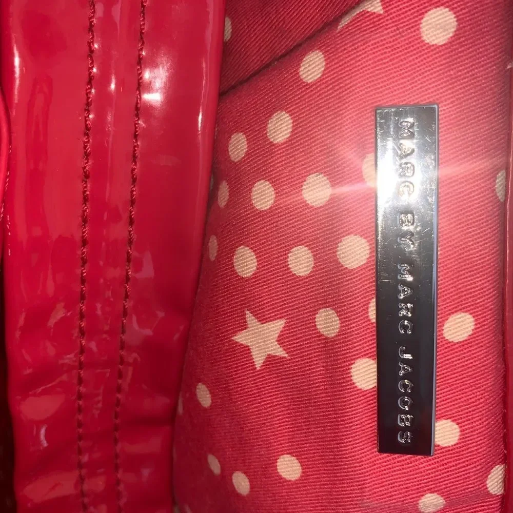 Marc by Marc Jacobs Red Patent leather Tote - Picture 6 of 8